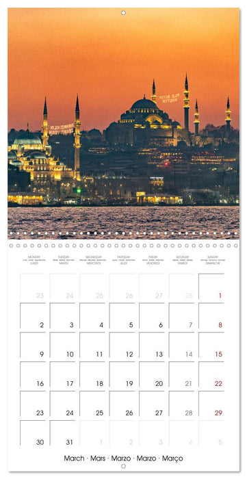 Turkey - Istanbul (CALVENDO Monthly Calendar 2026)