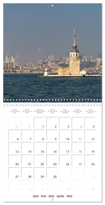 Turkey - Istanbul (CALVENDO Monthly Calendar 2026)