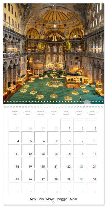 Turkey - Istanbul (CALVENDO Monthly Calendar 2026)