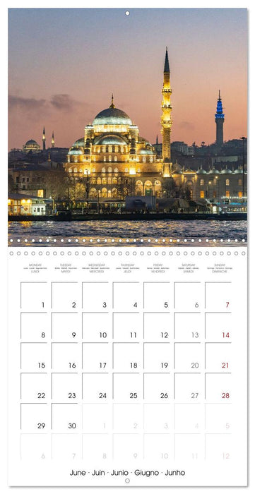 Turkey - Istanbul (CALVENDO Monthly Calendar 2026)