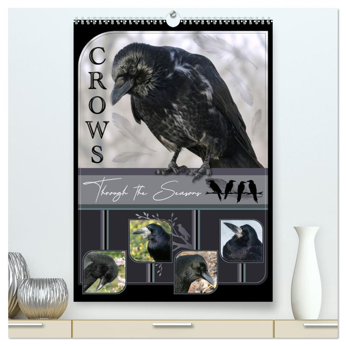 Crows - Through the Seasons (CALVENDO Premium-Calendar 2026)