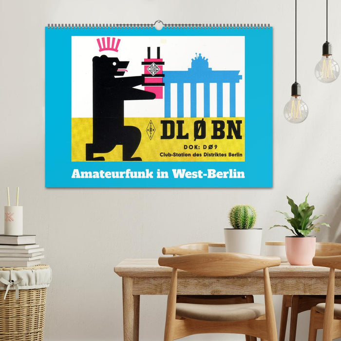 Amateurfunk in West-Berlin (CALVENDO Wandkalender 2026)
