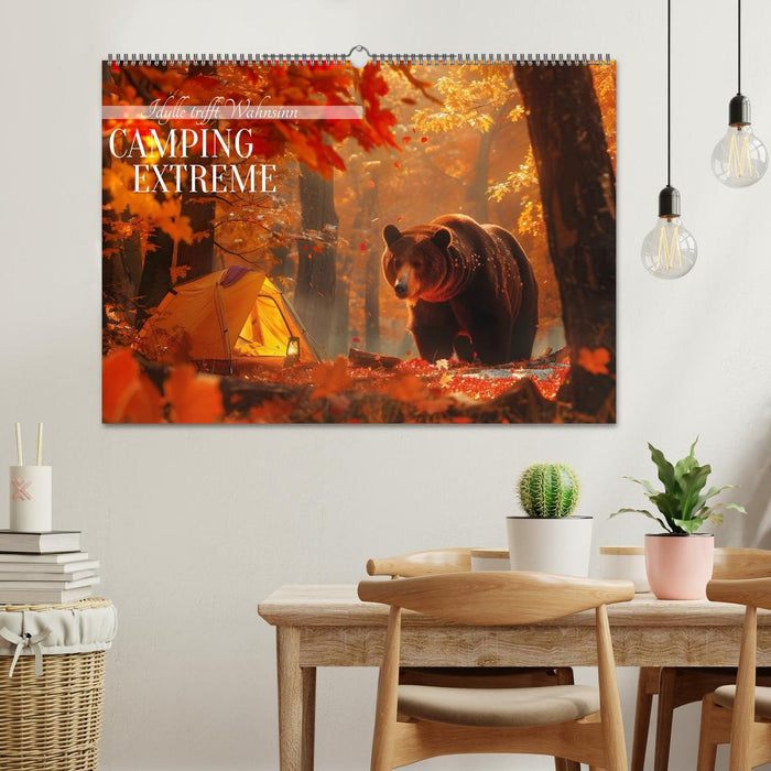 Camping Extreme (CALVENDO Wandkalender 2026)