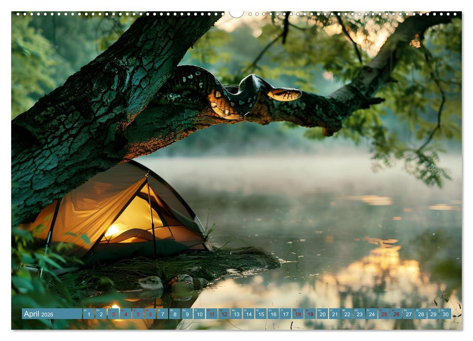 Camping Extreme (CALVENDO Wandkalender 2026)