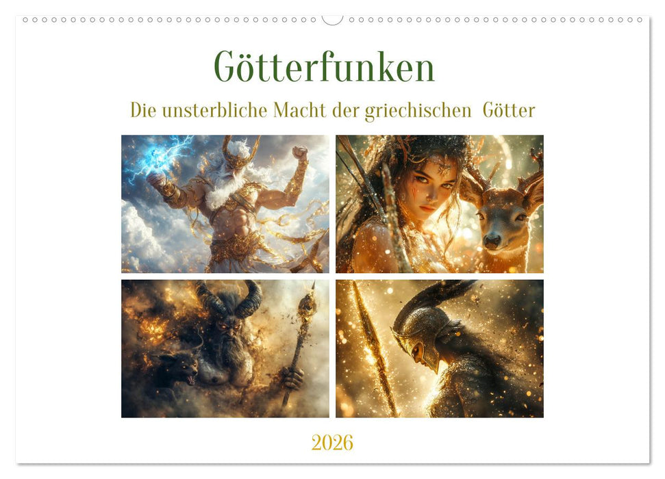 Götterfunken (CALVENDO Wandkalender 2026)