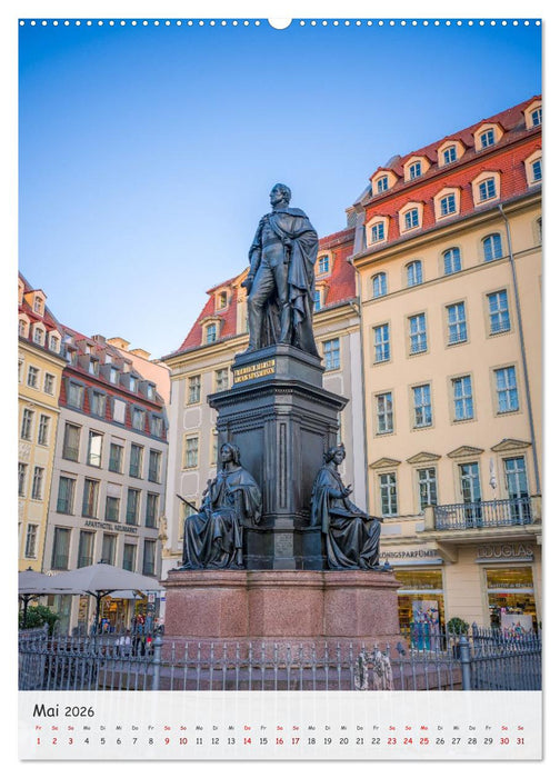 Dresden - Bilder aus Elbflorenz (CALVENDO Wandkalender 2026)