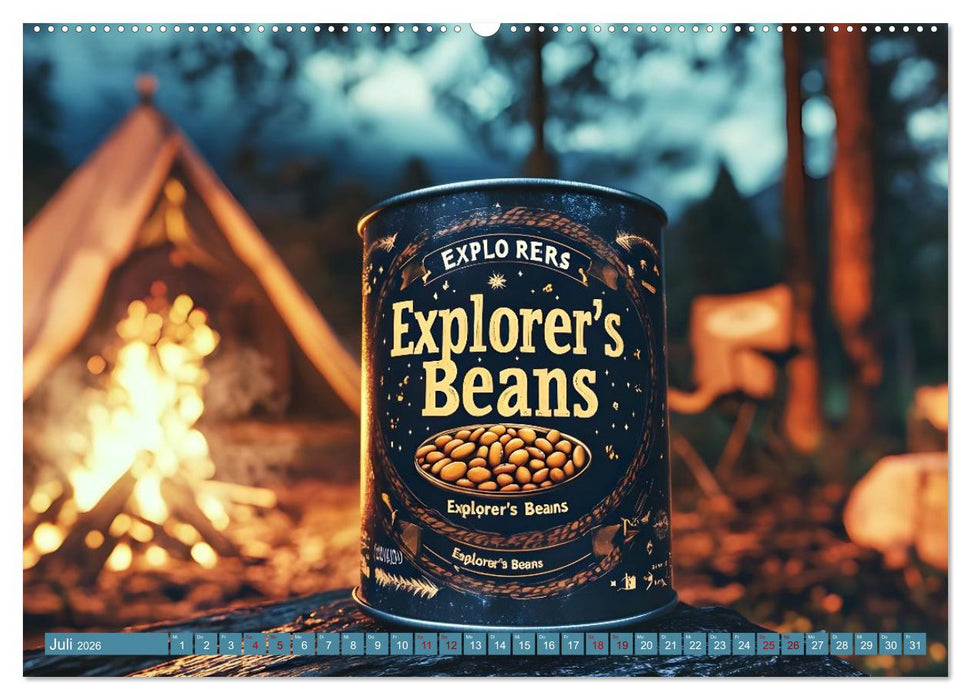 Camping Extreme (CALVENDO Premium Wandkalender 2026)