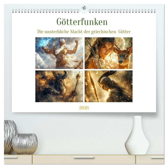 Götterfunken (CALVENDO Premium Wandkalender 2026)