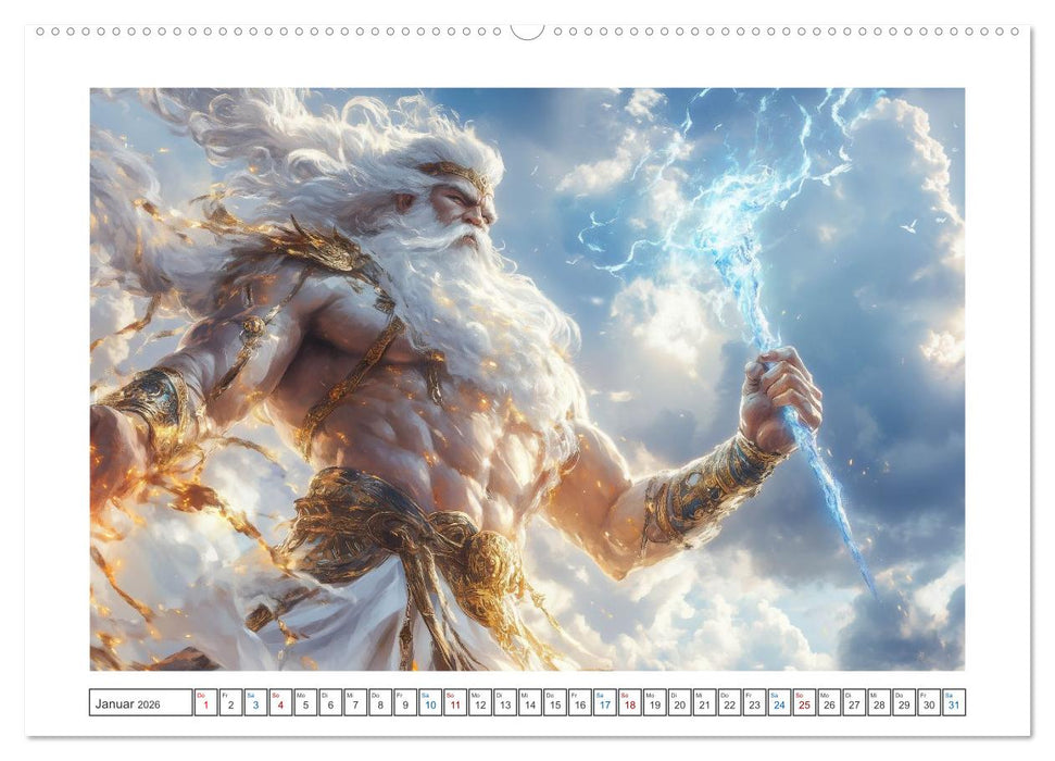 Götterfunken (CALVENDO Premium Wandkalender 2026)