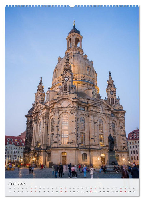 Dresden - Bilder aus Elbflorenz (CALVENDO Premium Wandkalender 2026)