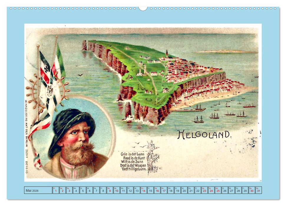 Gruß aus Helgoland (CALVENDO Premium Wandkalender 2026)