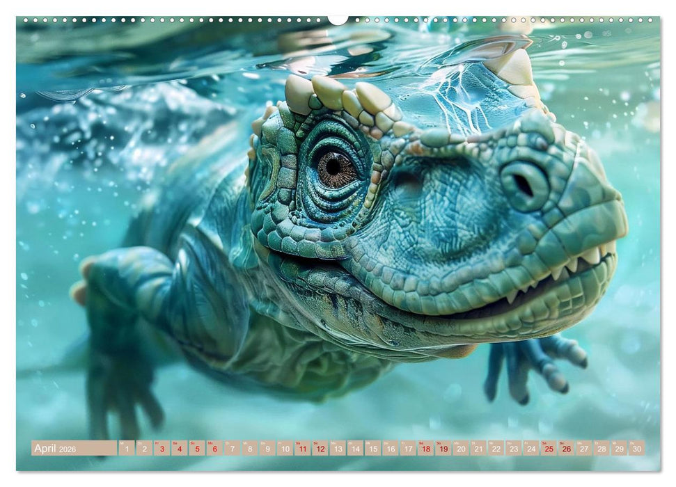 Dino-Babys (CALVENDO Wandkalender 2026)