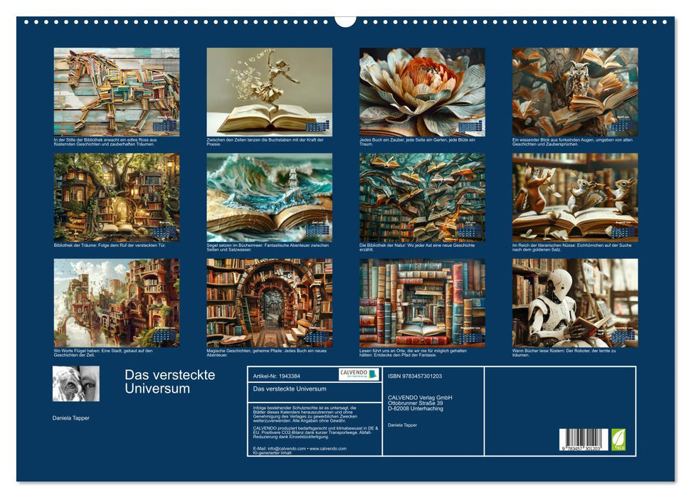 Das versteckte Universum (CALVENDO Wandkalender 2026)