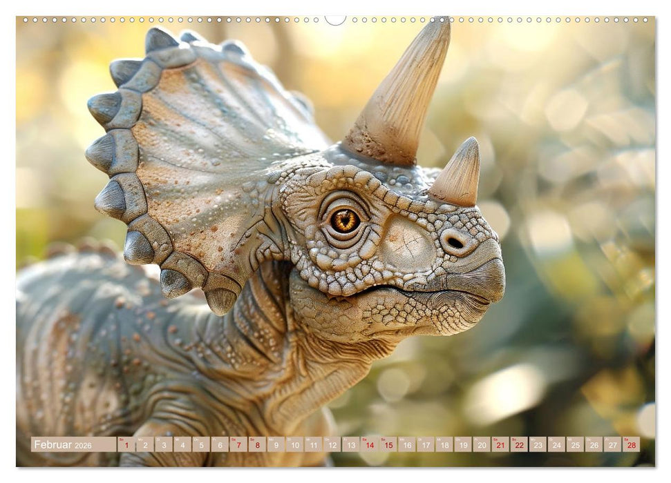 Dino-Babys (CALVENDO Premium Wandkalender 2026)