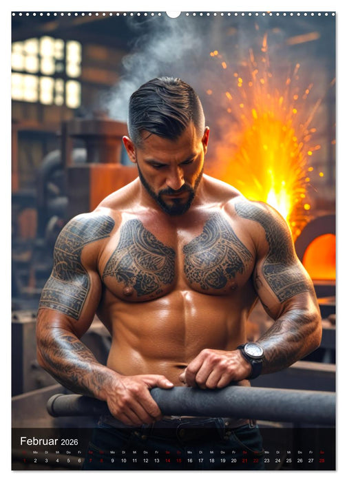 Tattoo Kings (CALVENDO Premium Wandkalender 2026)