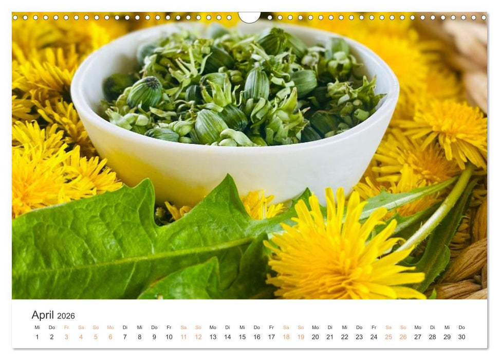 Küchenkalender - lecker durch dieses Jahr (CALVENDO Wandkalender 2026)