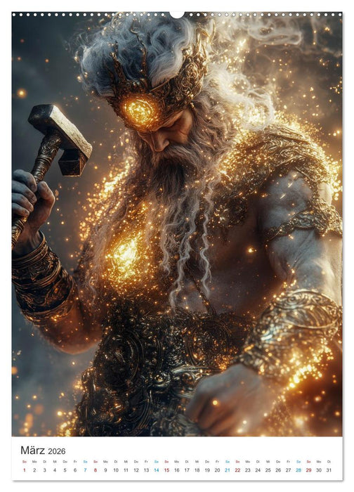 Die Götter der Ewigkeit (CALVENDO Wandkalender 2026)
