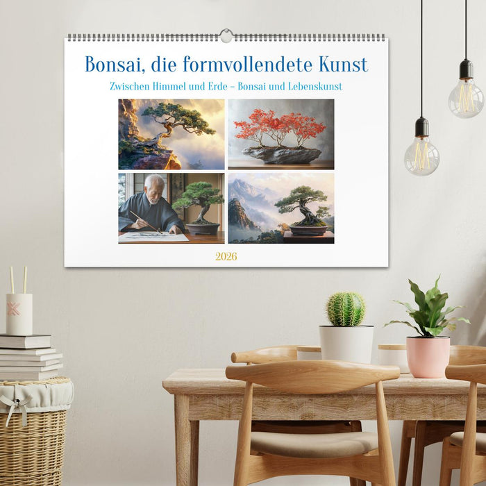 Bonsai, die formvollendete Kunst (CALVENDO Wandkalender 2026)
