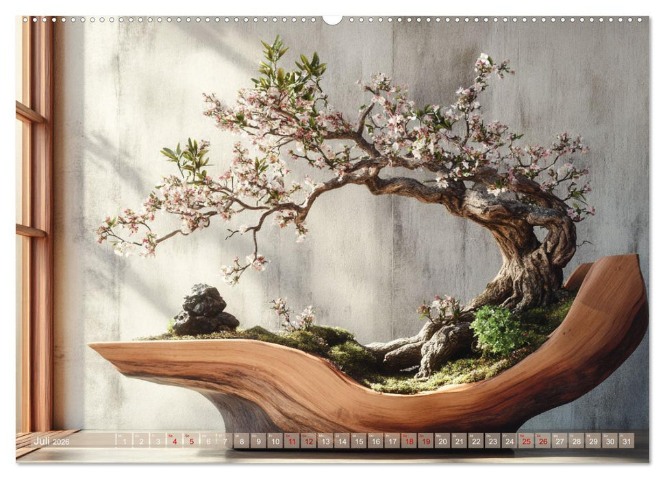 Bonsai, die formvollendete Kunst (CALVENDO Premium Wandkalender 2026)