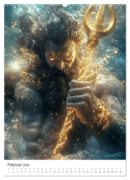 Die Götter der Ewigkeit (CALVENDO Premium Wandkalender 2026)