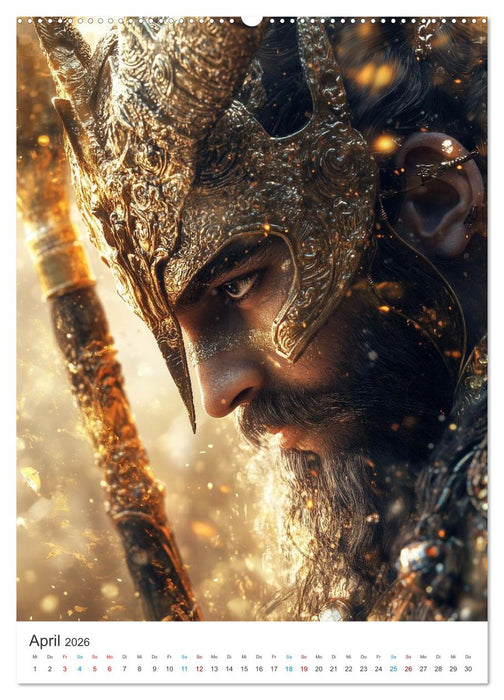 Die Götter der Ewigkeit (CALVENDO Premium Wandkalender 2026)