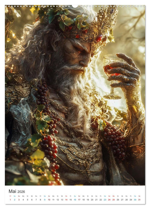 Die Götter der Ewigkeit (CALVENDO Premium Wandkalender 2026)