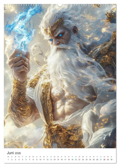 Die Götter der Ewigkeit (CALVENDO Premium Wandkalender 2026)