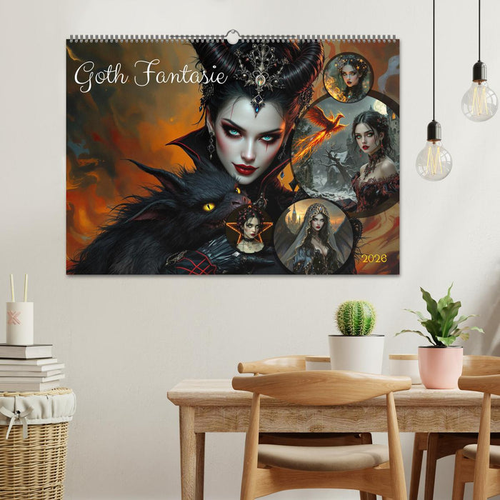 Goth Fantasie (CALVENDO Wandkalender 2026)