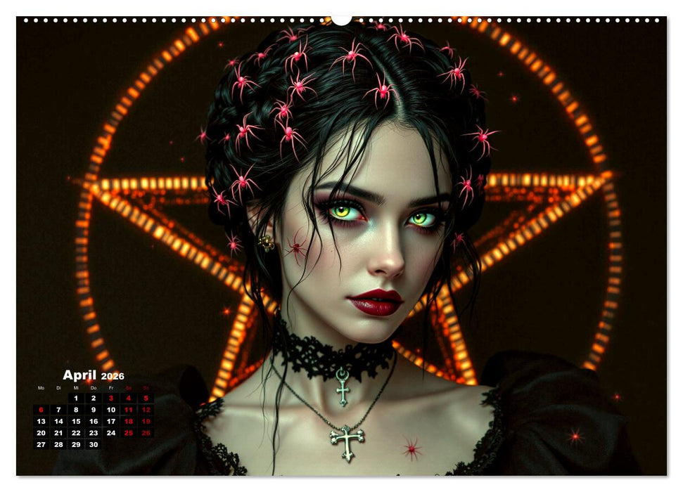 Goth Fantasie (CALVENDO Wandkalender 2026)