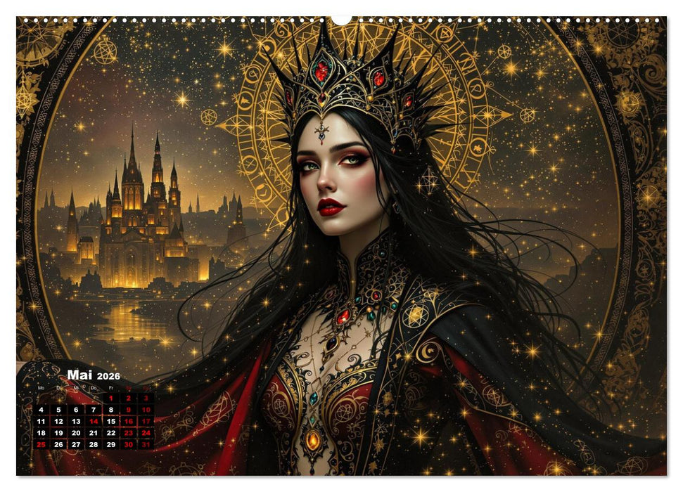 Goth Fantasie (CALVENDO Wandkalender 2026)