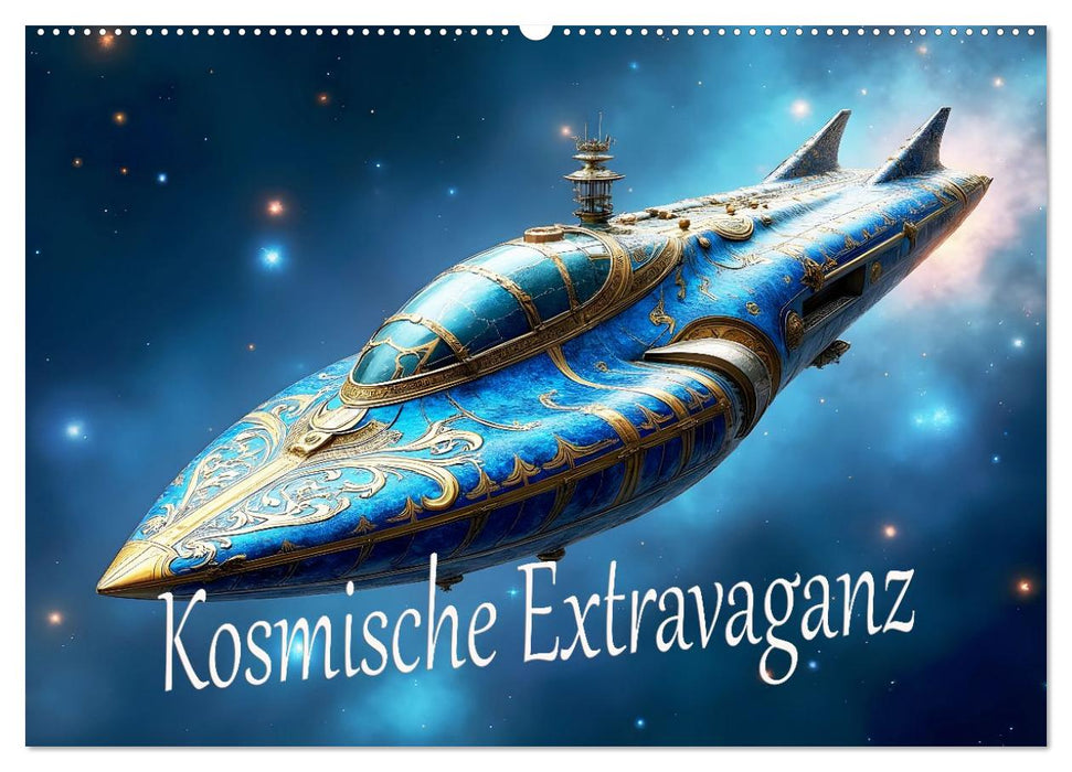 Kosmische Extravaganz (CALVENDO Wandkalender 2026)