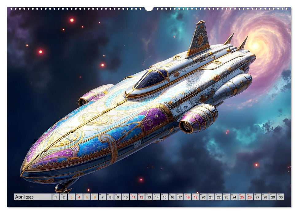 Kosmische Extravaganz (CALVENDO Wandkalender 2026)