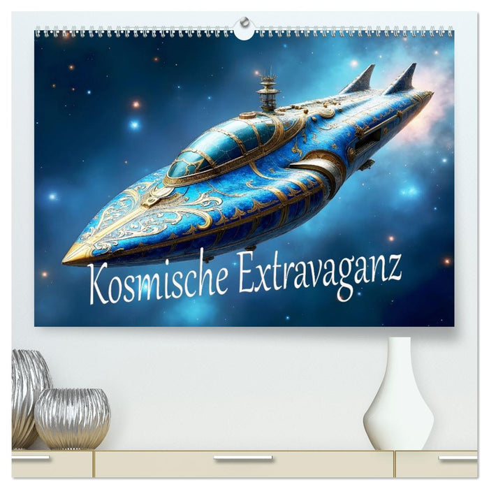 Kosmische Extravaganz (CALVENDO Premium Wandkalender 2026)