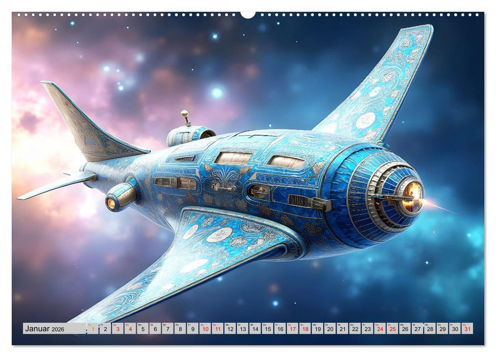 Kosmische Extravaganz (CALVENDO Premium Wandkalender 2026)