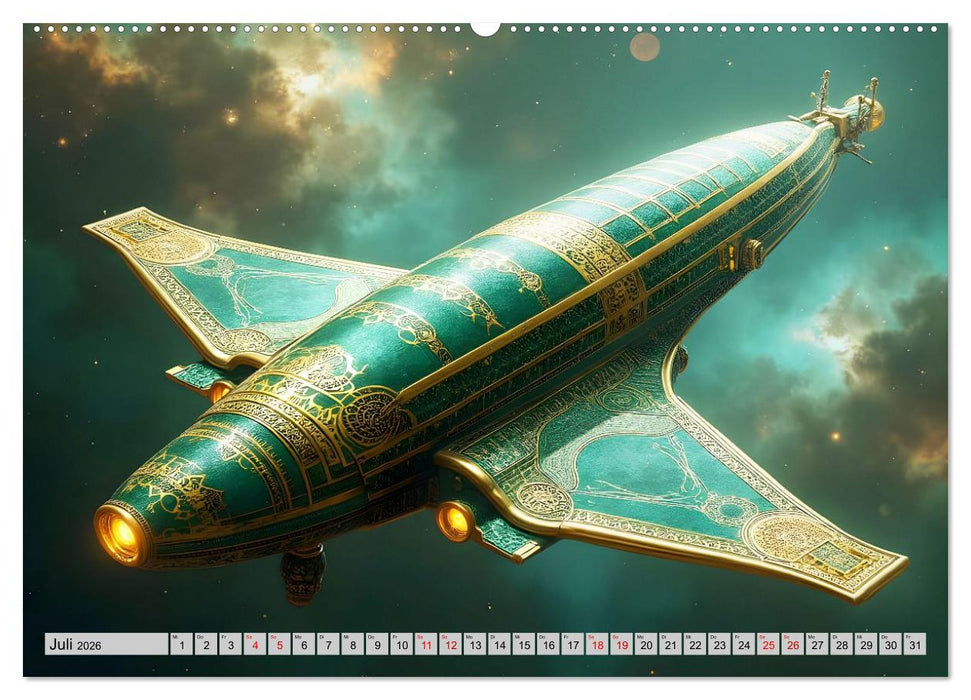 Kosmische Extravaganz (CALVENDO Premium Wandkalender 2026)