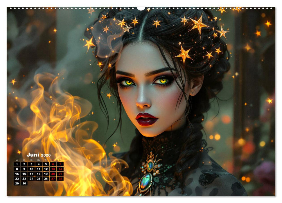 Goth Fantasie (CALVENDO Premium Wandkalender 2026)