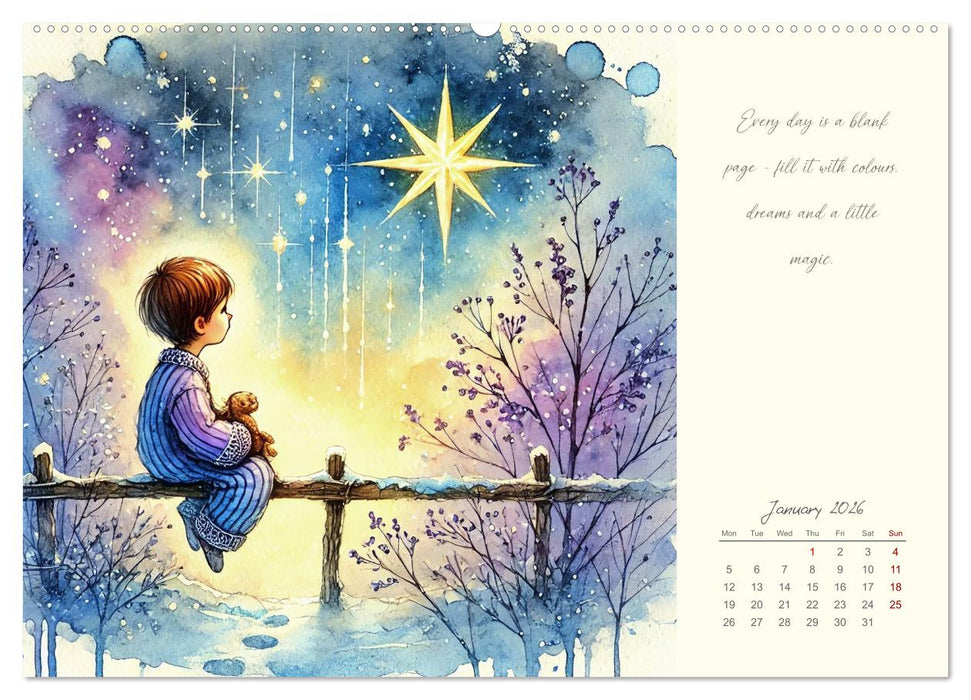 Magic with your inner child - 12 months full of wonder and joy (CALVENDO Premium-Calendar 2026)