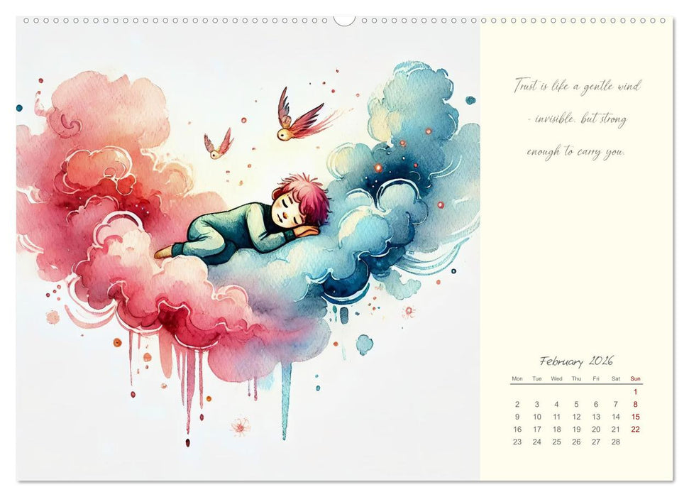 Magic with your inner child - 12 months full of wonder and joy (CALVENDO Premium-Calendar 2026)