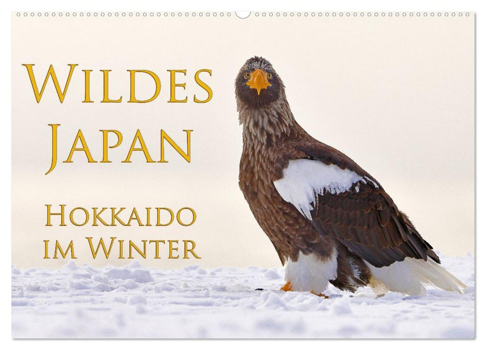 Wildes Japan - Hokkaido im Winter (CALVENDO Wandkalender 2026)