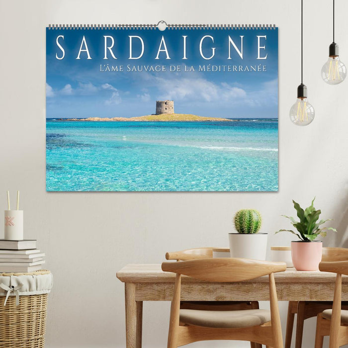 Sardaigne - L'âme sauvage de la Méditerranée (CALVENDO Calendrier mensuel 2026)