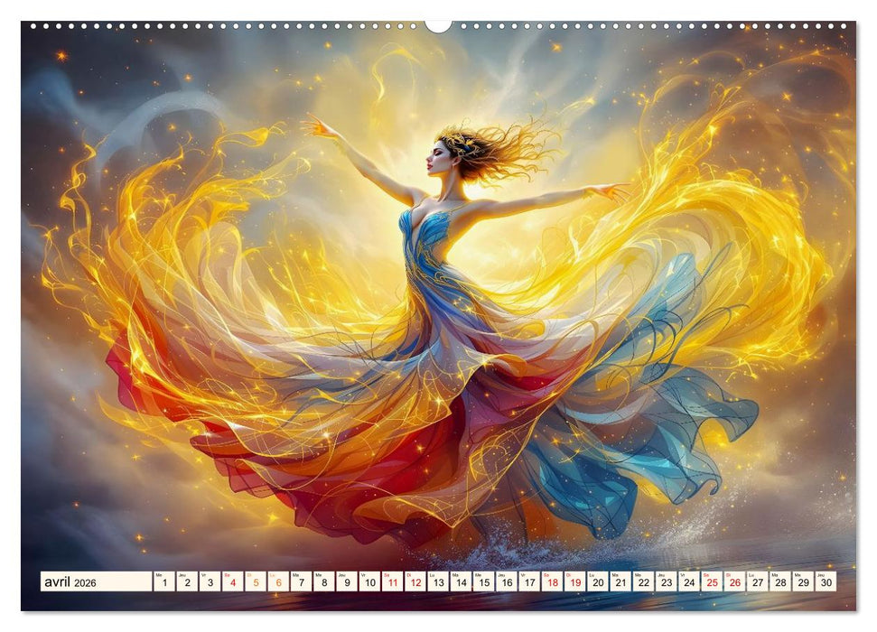 Élégance captivante (CALVENDO Calendrier mensuel 2026)