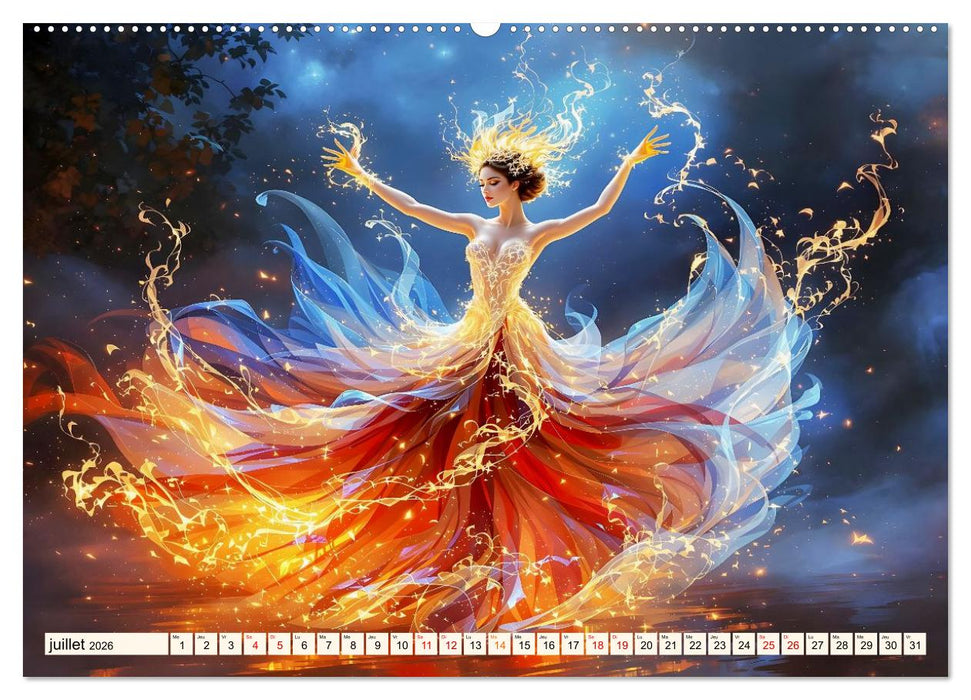 Élégance captivante (CALVENDO Calendrier supérieur 2026)