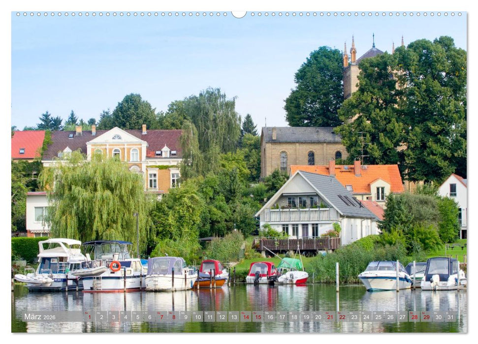 Hausbooturlaub Deutschland - Berlin und Brandenburg (CALVENDO Wandkalender 2026)