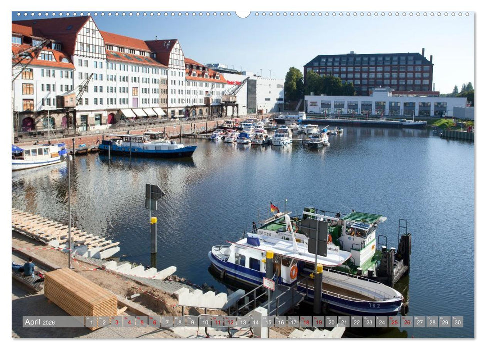 Hausbooturlaub Deutschland - Berlin und Brandenburg (CALVENDO Wandkalender 2026)