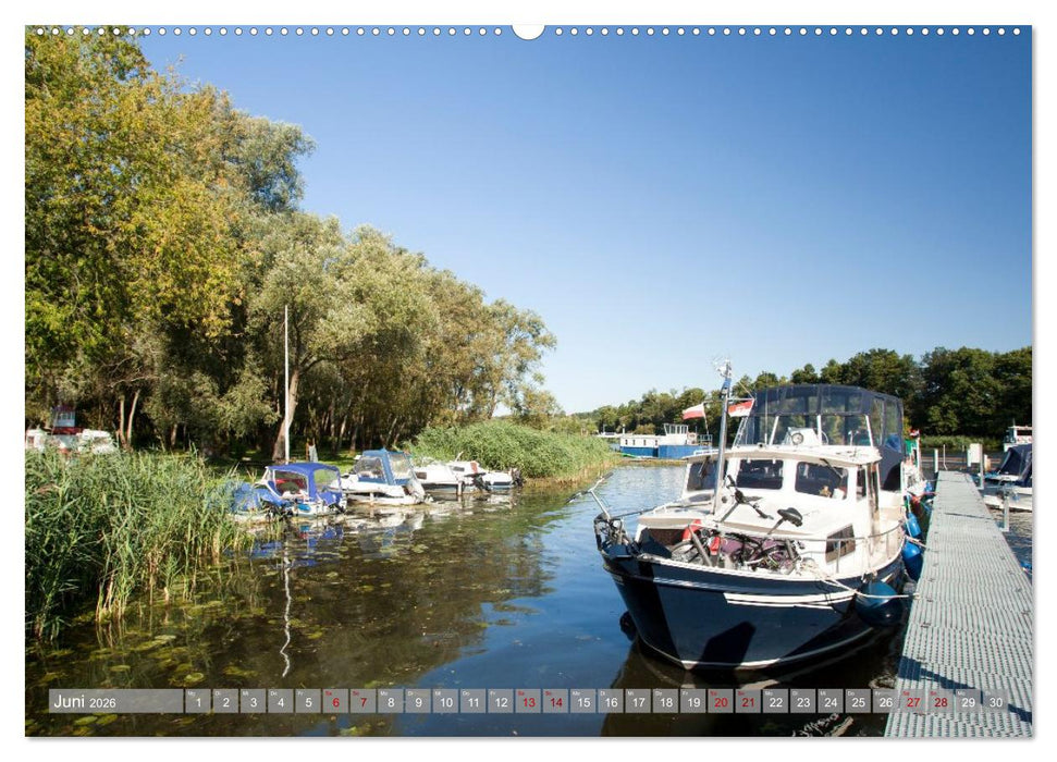 Hausbooturlaub Deutschland - Berlin und Brandenburg (CALVENDO Wandkalender 2026)