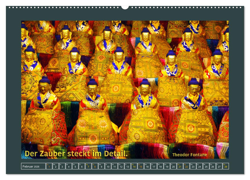 Tibet - Tibet - Tibet 2026 (CALVENDO Premium Wandkalender 2026)