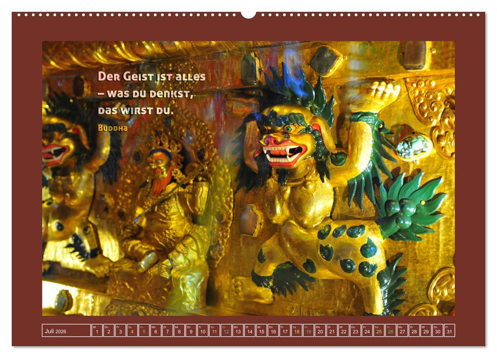 Tibet - Tibet - Tibet 2026 (CALVENDO Premium Wandkalender 2026)