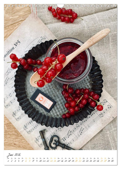 Küchenkalender - so schmeckt 2026 (CALVENDO Wandkalender 2026)