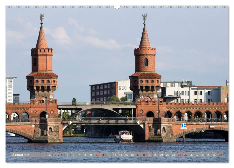 Hausbooturlaub Deutschland - Berlin und Brandenburg (CALVENDO Premium Wandkalender 2026)