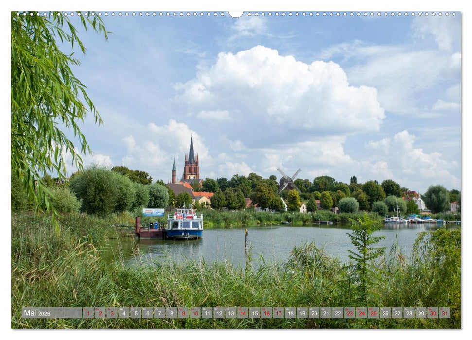 Hausbooturlaub Deutschland - Berlin und Brandenburg (CALVENDO Premium Wandkalender 2026)